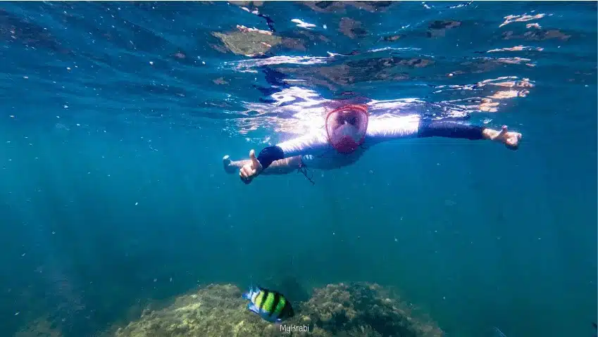 ทะเลเเหวก จังหวัดกระบี่