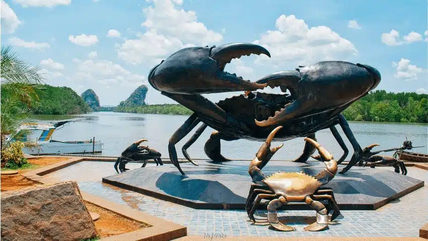 ลานปูดำ จังหวัดกระบี่